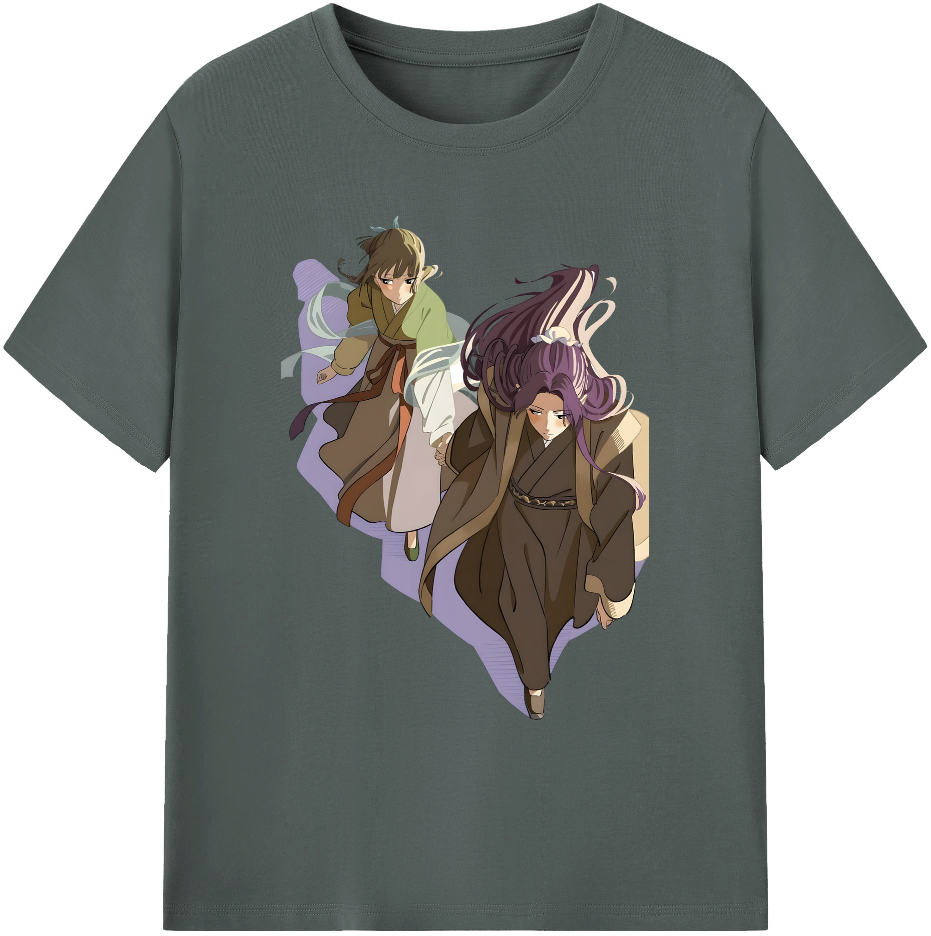 （画像用） 薬屋のひとりごと The Apothecary Diaries 綿100％ メンズ半袖Tシャツ｜肌触りやわらか＆通気性
